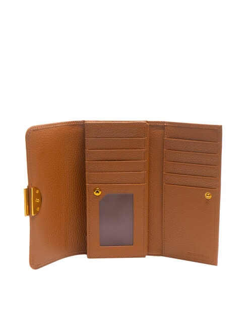 TALEA Hammered leather continental wallet CUIR - Women&rsquo;s Wallets