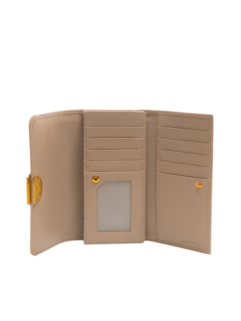 TALEA Hammered leather continental wallet powder pink - Women&rsquo;s Wallets