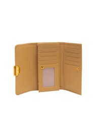 COCCINELLE TALEA Hammered leather continental wallet - Women&rsquo;s Wallets