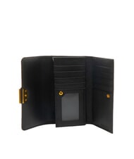 COCCINELLE TALEA Hammered leather continental wallet - Women’s Wallets