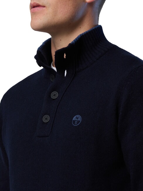 7GG  Sweater  navy blue - Men's Sweaters