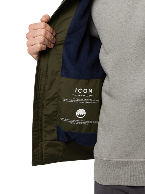 ORIGINAL SAILOR  Waterproof jacket forest green - Men's Jackets