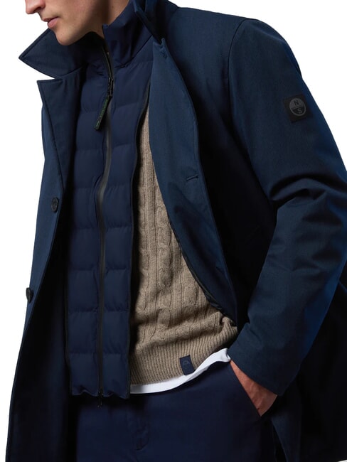 NORTH TECH Jacket with removable bib navy blue - Men's Jackets
