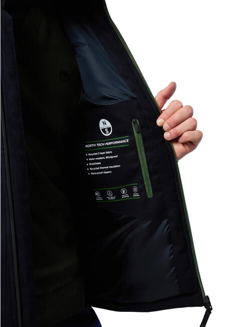 TECH SAILOR  Waterproof jacket navy blue - Men's Jackets