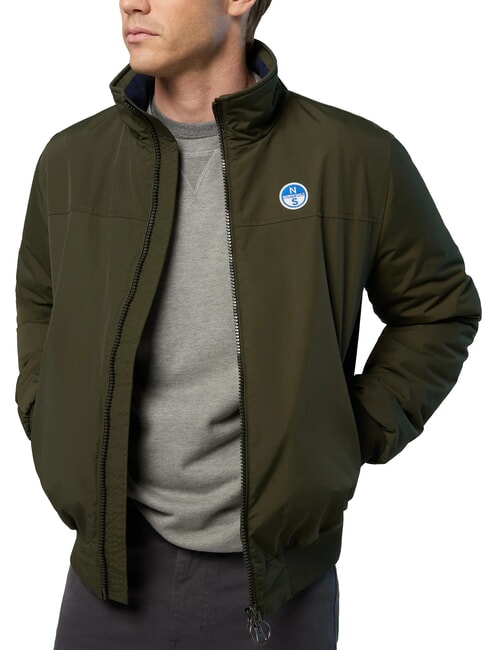 ORIGINAL SAILOR  Waterproof jacket forest green - Men's Jackets