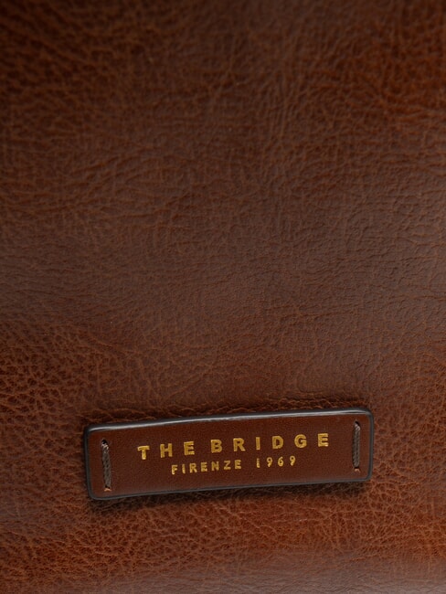 CARLOTTA Leather Bucket Bag BROWN - Women’s Bags