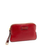 THE BRIDGE CARLOTTA Leather beauty case currant / gold - Beauty Case - 2