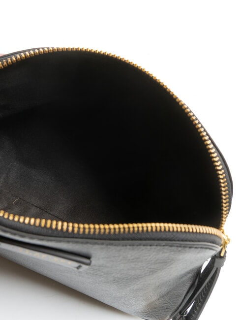 CARLOTTA Leather beauty case Black Gold - Beauty Case