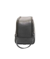 THE BRIDGE FILIPPO Leather beauty case dark ruthenium abb. grey - Beauty Case - 4
