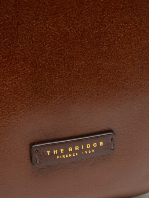 LUCIA Leather Hobo Shoulder Bag BROWN - Women’s Bags