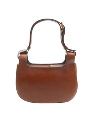 THE BRIDGE LUCIA Small leather shoulder bag BROWN - Women’s Bags - 4
