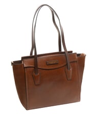 THE BRIDGE ANGELA Leather shoulder shopping bag - Women’s Bags