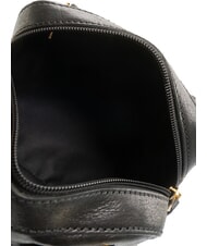 THE BRIDGE DAPHNE Mini leather trunk bag Black Gold - Women’s Bags - 5