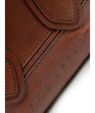 THE BRIDGE DAPHNE Mini leather trunk bag BROWN - Women&rsquo;s Bags - 6