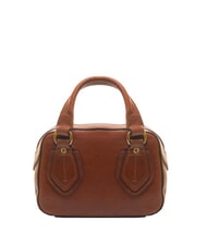 THE BRIDGE DAPHNE Mini leather trunk bag BROWN - Women&rsquo;s Bags - 4