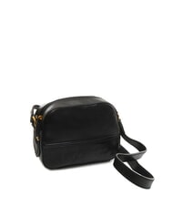 THE BRIDGE DAPHNE Leather camera case bag Black Gold - Women’s Bags - 2