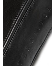 THE BRIDGE DAPHNE Leather camera case bag Black Gold - Women’s Bags - 3