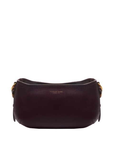 FEDERICA Leather shoulder bag grape abb. gold - Women’s Bags