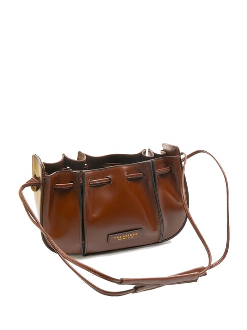 CAMILLA Leather Bucket Bag BROWN - Women’s Bags