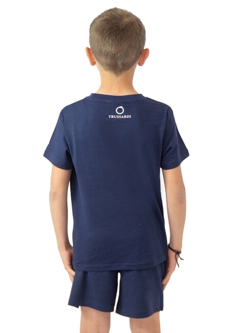 TOPALA T-shirt and Bermuda shorts set sea blue/sea blue - Children's tracksuits