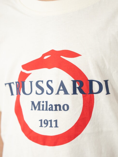 FESTI T-shirt and Bermuda shorts set milk/grey melange - Children's tracksuits