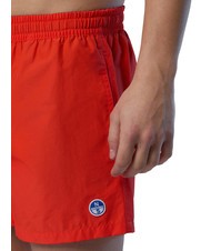 NORTH SAILS VOLLEY Boxer costume with logo bright orange - Swimwear - 4
