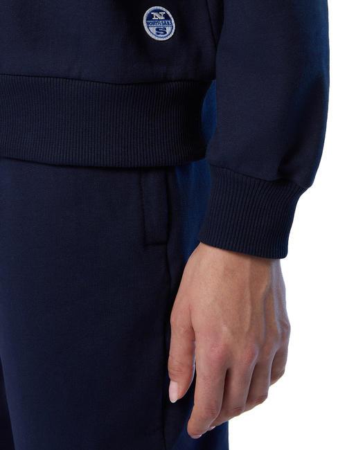 WE ALL HAVE A CHOICE Cotton sweatshirt navy blue - Women's Sweatshirts