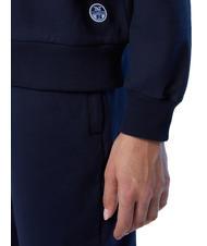 NORTH SAILS WE ALL HAVE A CHOICE Cotton sweatshirt navy blue - Women's Sweatshirts - 3