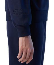 NORTH SAILS WE ALL HAVE A CHOICE Cotton sweatshirt navy blue - Women's Sweatshirts - 4