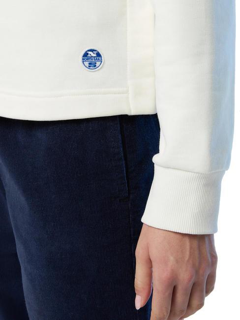 CHANGE IS POSSIBLE Cotton sweatshirt Marshmallow - Women's Sweatshirts