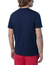 NORTH SAILS LINE PRINT Cotton T-shirt with maxi print navy blue - T-shirt - 2