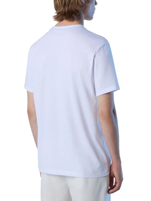 NEWPORT Cotton T-shirt with arch logo white - T-shirt