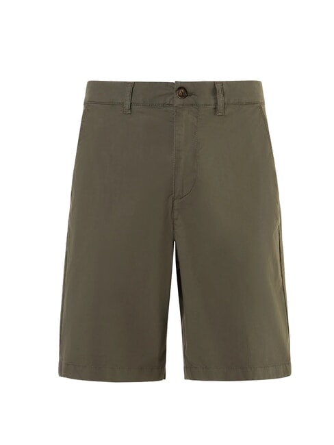 FREEDOM Cotton chino shorts dusty olive - Trousers