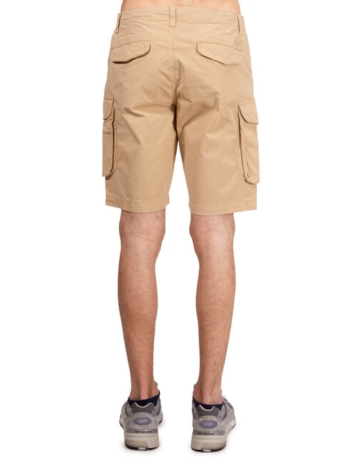AMERICA Cotton cargo shorts honey - Trousers