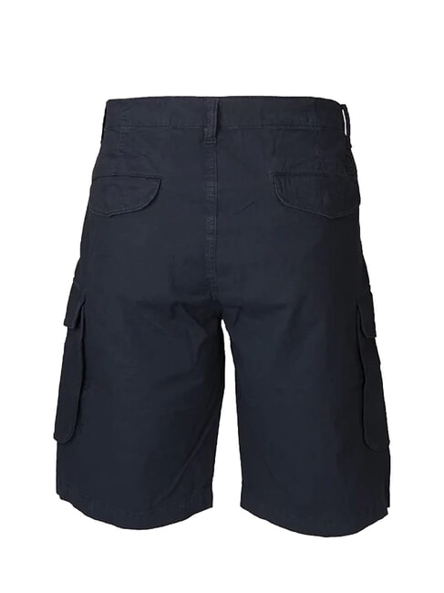 AMERICA Cotton cargo shorts navy blue - Trousers