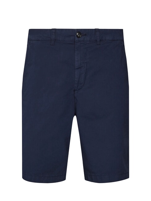 FREEDOM Cotton chino shorts navy blue - Trousers