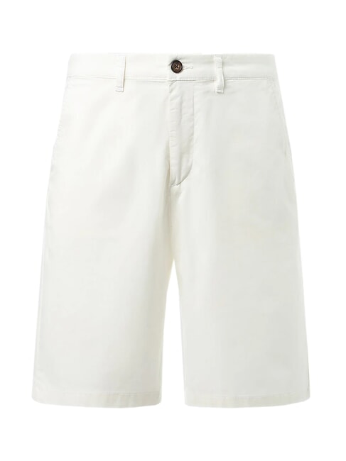 FREEDOM Cotton chino shorts white - Trousers