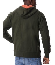 NORTH SAILS LOGO Full zip hoodie forest green - Sweatshirts - 3