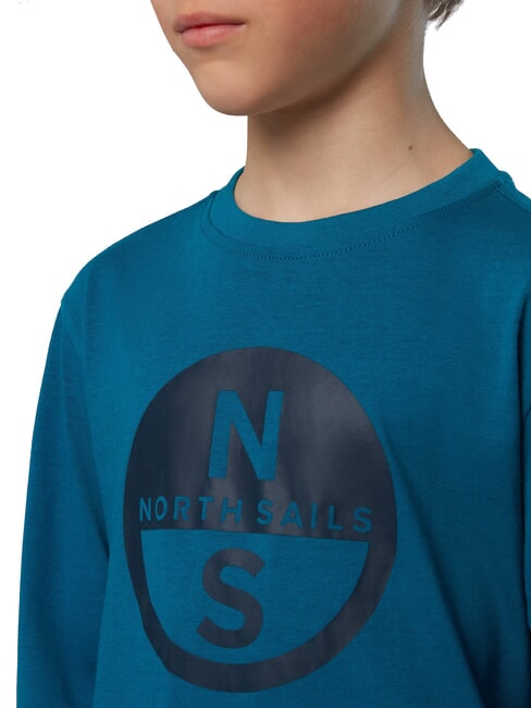 GRAPHIC KIDS Long sleeve cotton shirt water green - Child T-shirt