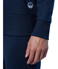 NORTH SAILS BASIC Cotton crewneck sweatshirt navy blue - Women's Sweatshirts - 3