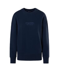 NORTH SAILS BASIC Cotton crewneck sweatshirt navy blue - Women's Sweatshirts - 4