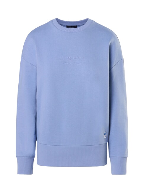 BASIC Cotton crewneck sweatshirt pinnacle - Women's Sweatshirts