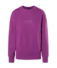 NORTH SAILS BASIC Cotton crewneck sweatshirt mauve - Women's Sweatshirts - 4