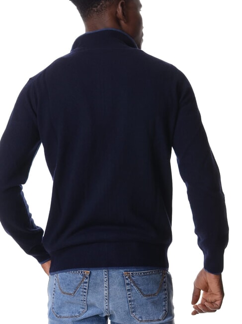 12GG Sweater navy blue - Men's Sweaters