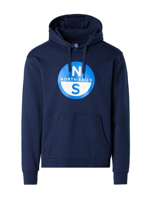 GRAPHIC Cotton hoodie navy blue - Sweatshirts