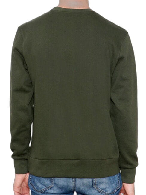 GRAPHIC Cotton crewneck sweatshirt forest green - Sweatshirts