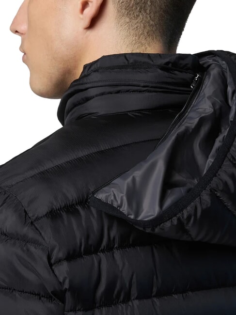 SKYE HOODIE Down jacket with hood black - Men's down jackets