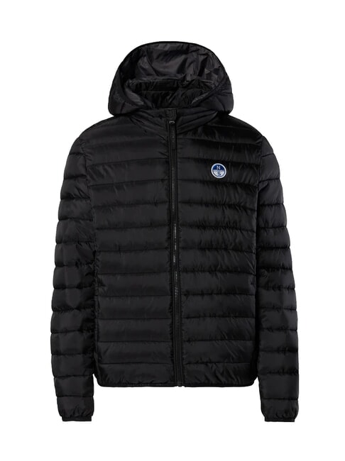 SKYE HOODIE Down jacket with hood black - Men's down jackets