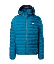 NORTH SAILS SKYE HOODIE Down jacket with hood water green - Men's down jackets - 5