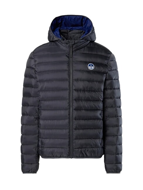 SKYE HOODIE Down jacket with hood asphalt - Men's down jackets